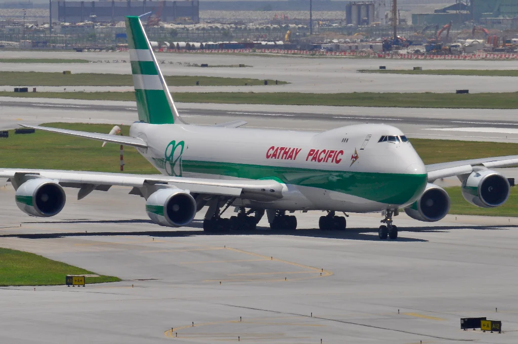 B-LJE B748 Cathay Pacific