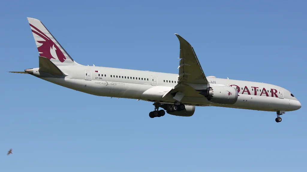 A7-BHL B789 Qatar Airways