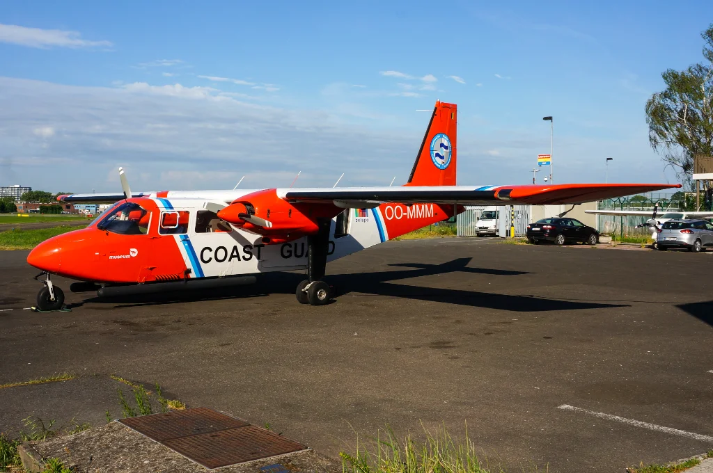 OO-MMM BN2P Belgian Coast Guard