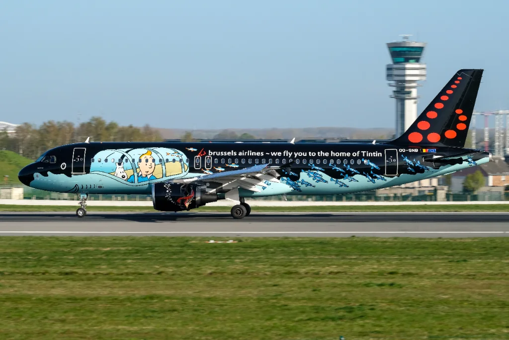 OO-SNB A320 Brussels Airlines