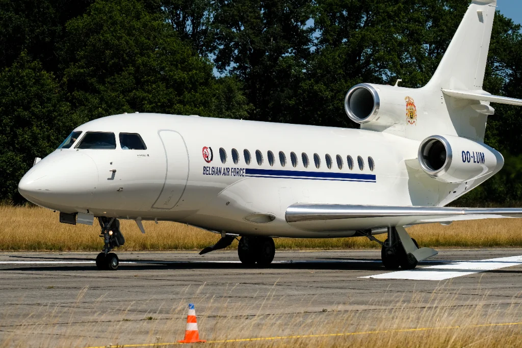 OO-LUM FA7X Belgian Air Force