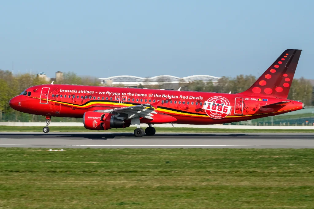 OO-SNA A320 Brussels Airlines