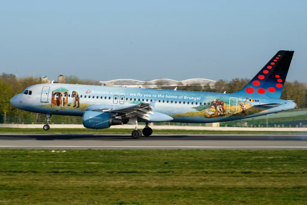 OO-SNE A320 Brussels Airlines